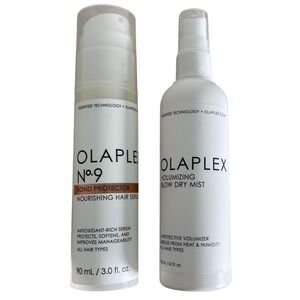 Olaplex No 9 Bond Protector Serum 3oz and Volumizing Blow Dry Mist 5oz Duo NEW